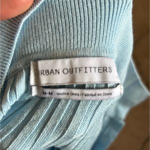URBAN OUTFITTERS BLUE MINI SWEATER DRESS